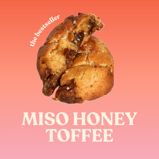MISO LOVER - Miso Toffee Cookies BOX OF 3